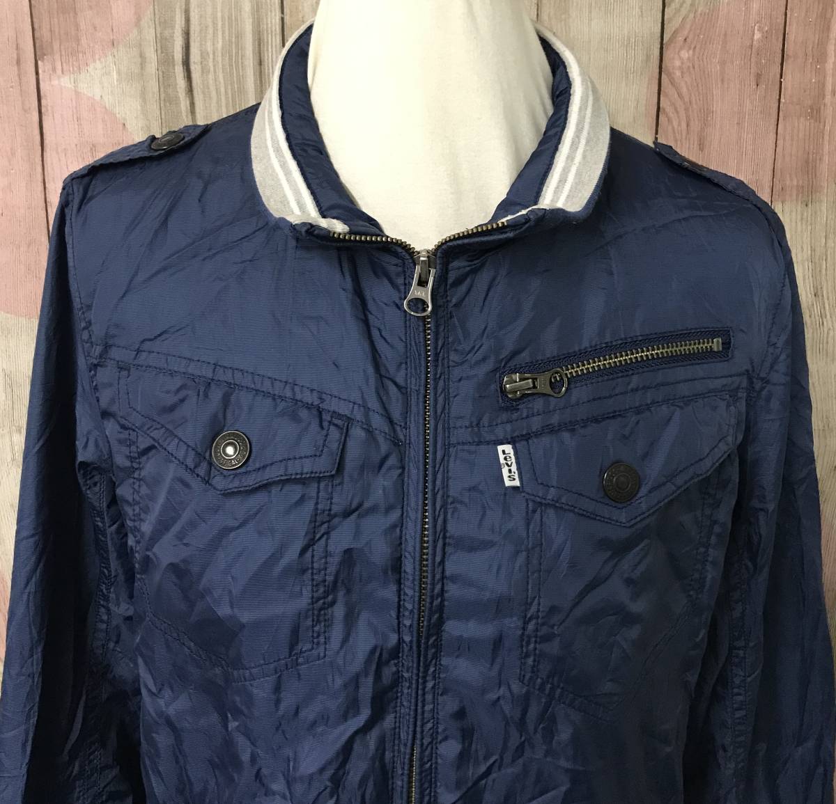 51_0031 【中古品】 【Levi's】 フルジップジャケット ブルゾン