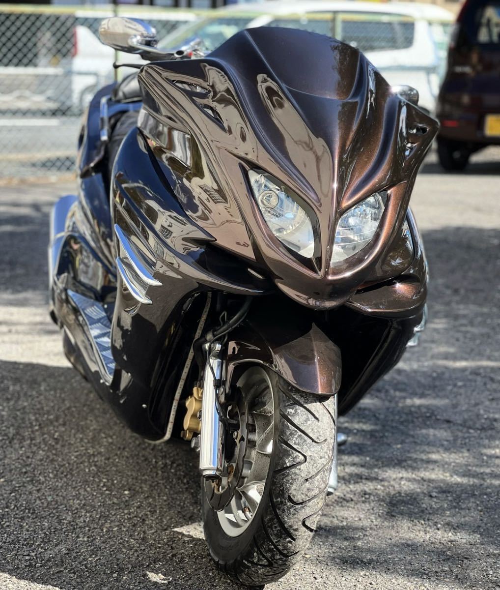 87%以上節約 マジェスティc 250 フルカスタム LED付き