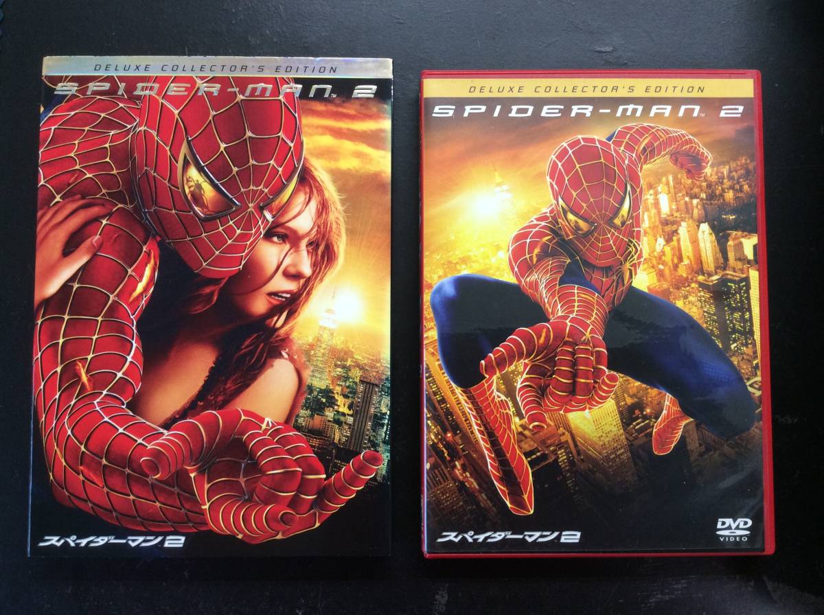 送料185円(元払・条件等有)も可 セル版 DVD SPIDER-MAN 2 スパイダーマン 2 デラックス・コレクターズ・エディション 2枚組 TSDD-34801_画像1