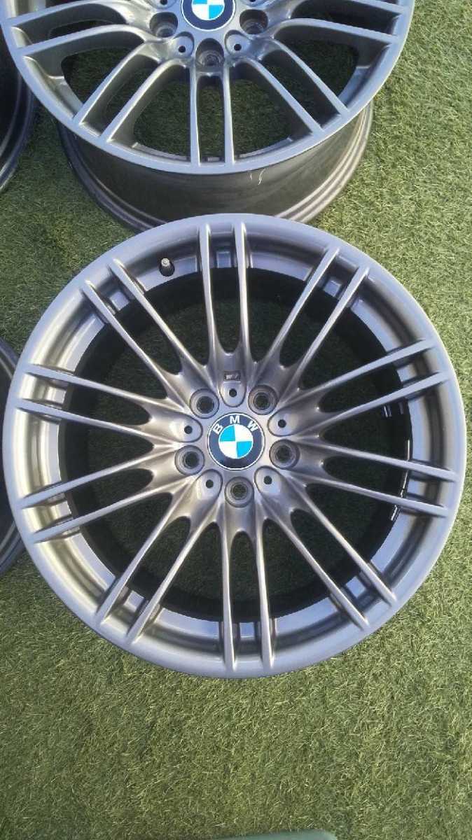 美品】BMW E92 M3 18インチ 純正ホイール前後4本 1台分セット F8.5J+