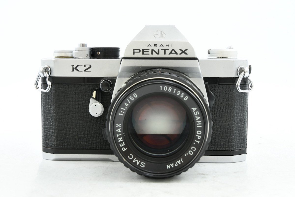 ◇ PENTAX ペンタックス K2 SMC PENTAX 50mm F1.4 MF一眼レフカメラ フィルムカメラ 標準単焦点レンズ セット 