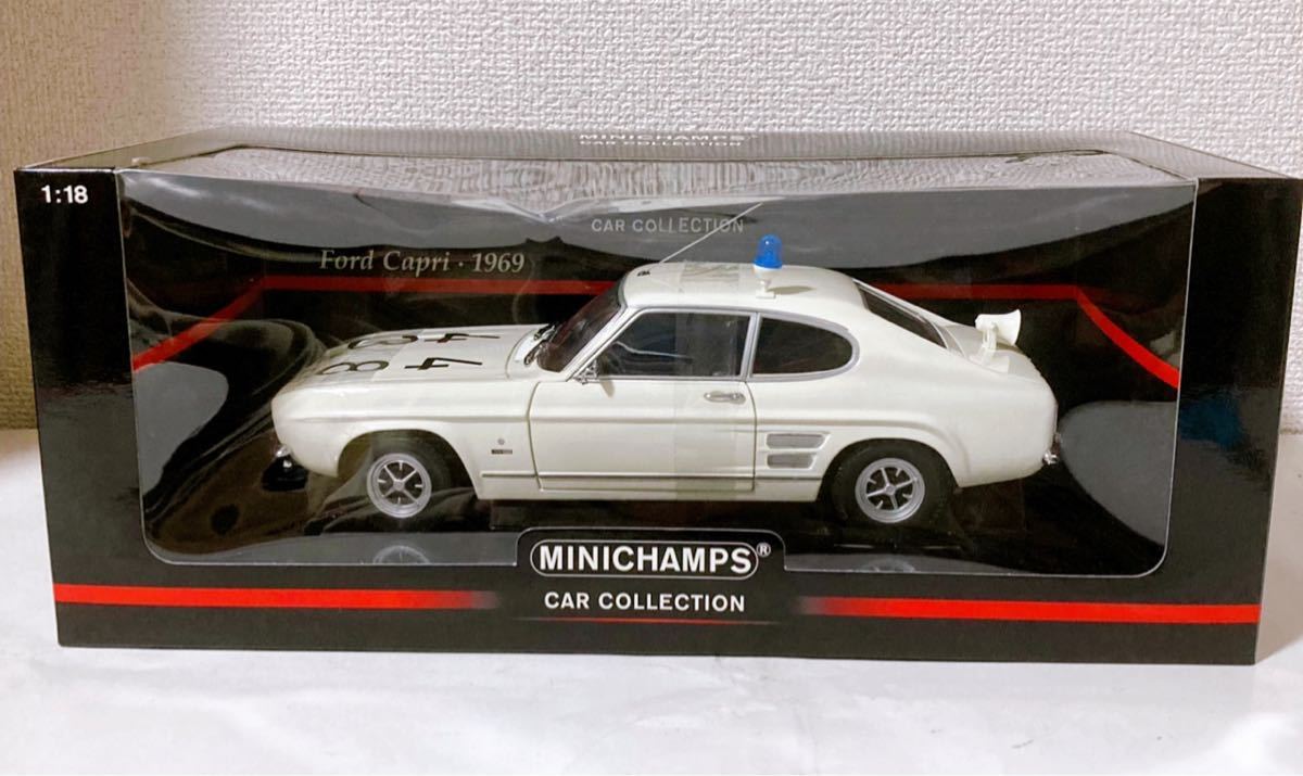 最新情報 【MINICHAMPS 1/18 1969 ポリスカー カプリ フォード