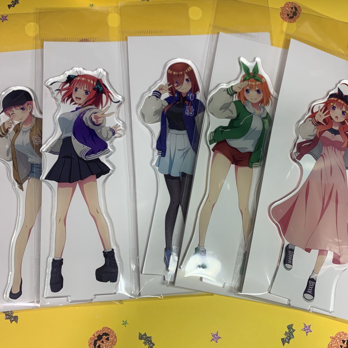 五等分の花嫁 ヴィレッジヴァンガード アクリルスタンド 全種 アクスタ 五等分の花嫁 ヴィレッジヴァンガード ヴィレヴァン アクリル