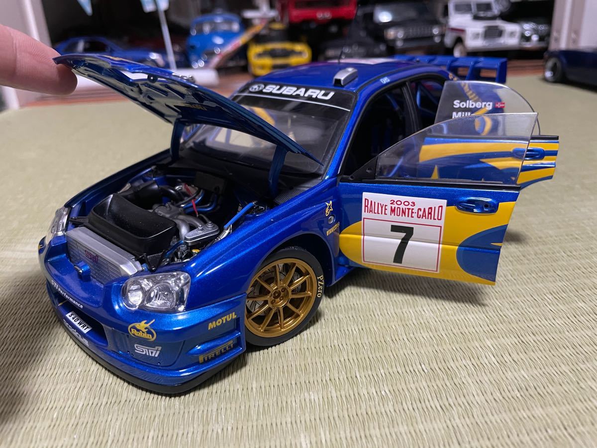 オートアート Autoart スバル WRX STI WRC Subaru Impreza 1/18 オートアート Autoart スバル WRX STI WRC Subaru Impreza 1/18