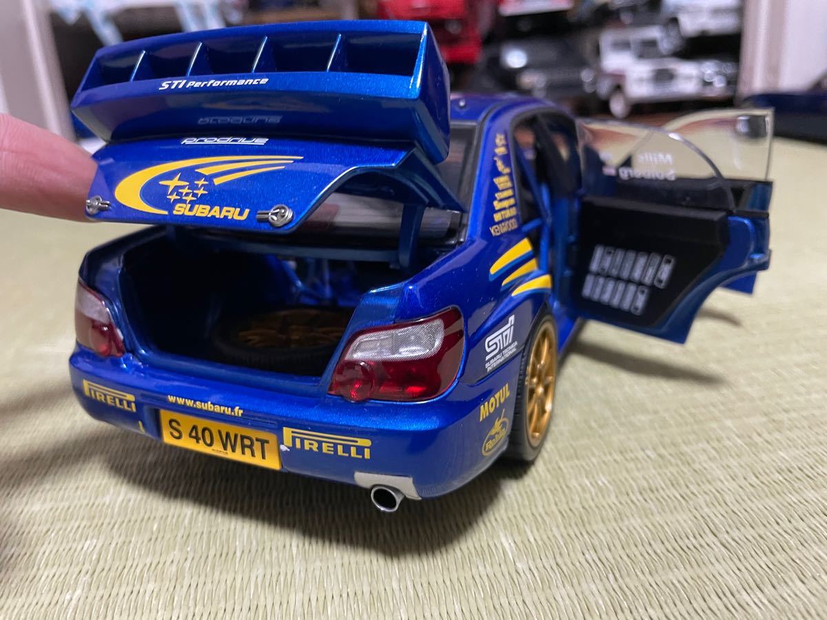 オートアート Autoart スバル WRX STI WRC Subaru Impreza 1/18 オートアート Autoart スバル WRX STI WRC Subaru Impreza 1/18