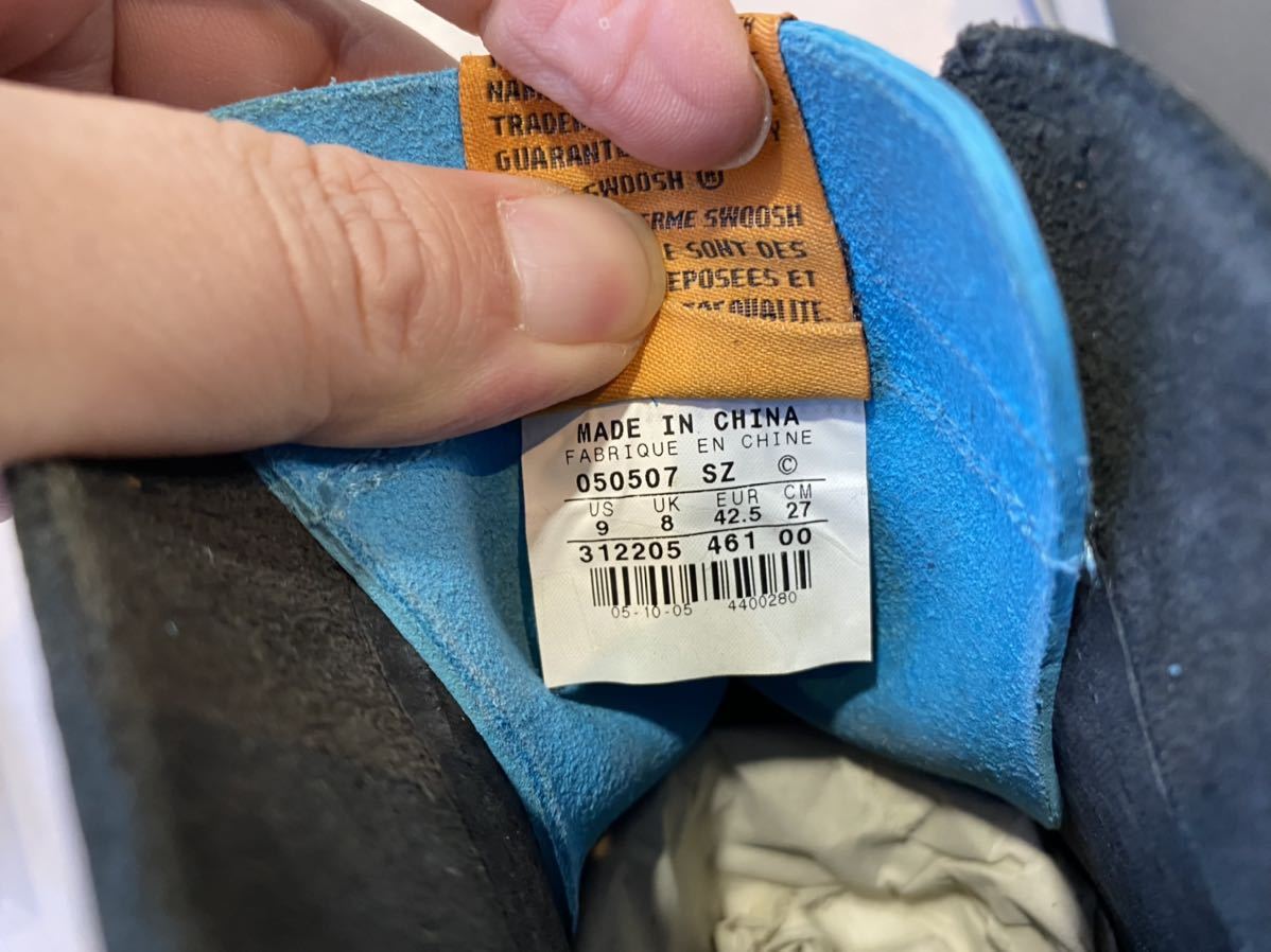 2005 NIKE DUNK HI NL UNDEFEATED US9 新品 312205-461