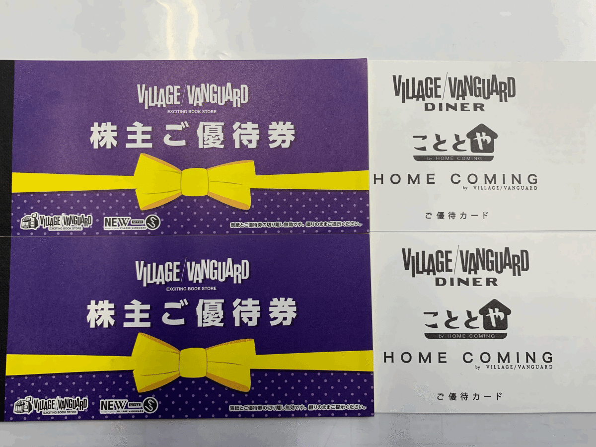 期間限定お試し価格 ヴィレッジヴァンガード 株主ご優待券 24枚 24000