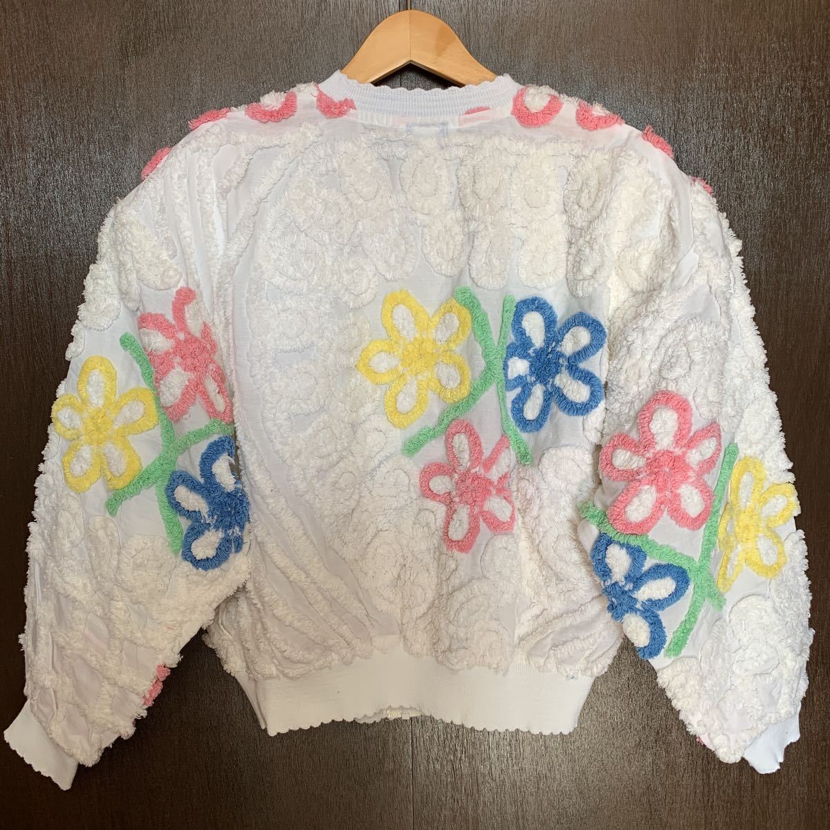 Damze 80s ヴィンテージ ジャケット 花柄 シェニール Damze 80s ヴィンテージ ジャケット 花柄 シェニール