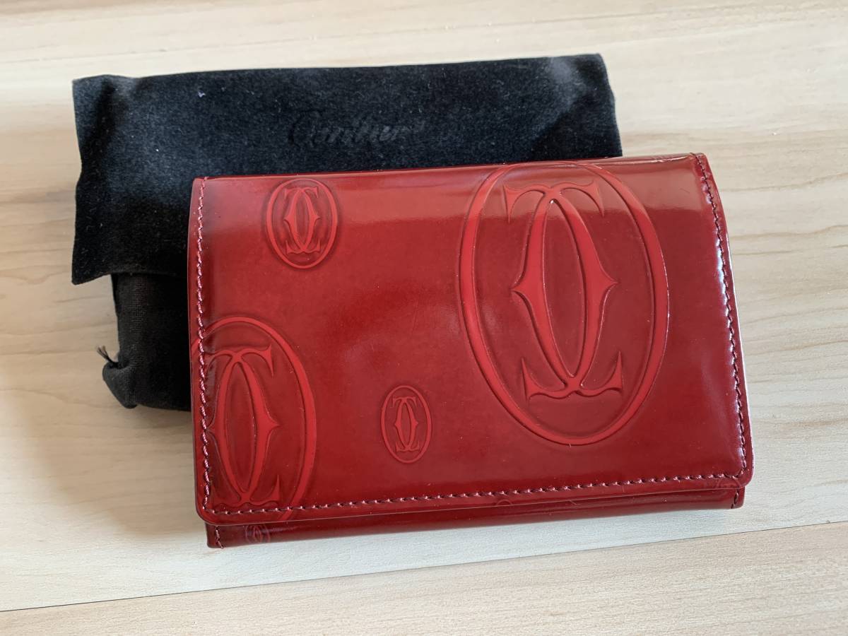 Cartier カルティエ カードケース パスケース 名刺入れ ハッピー
