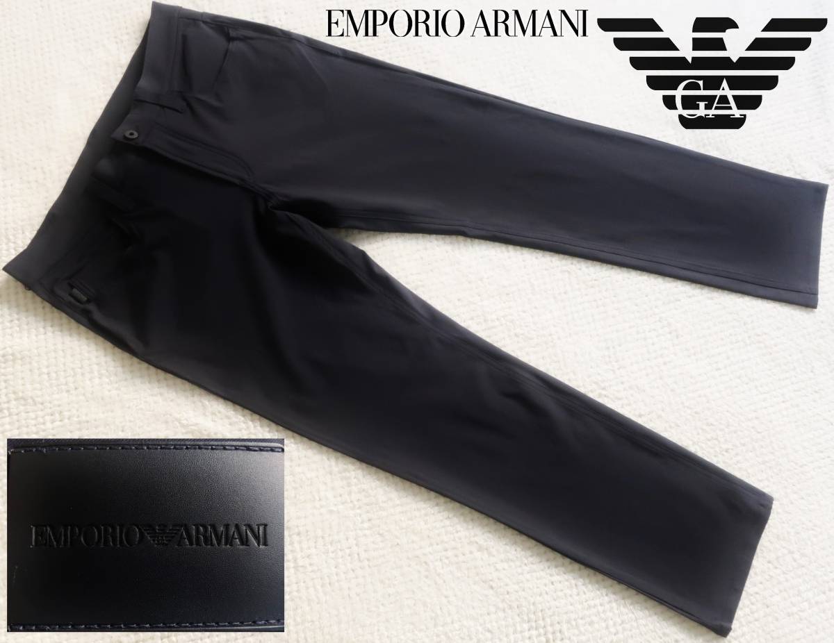 新品☆エンポリオ アルマーニ☆ネイビー ソフト イージー ジーンズ