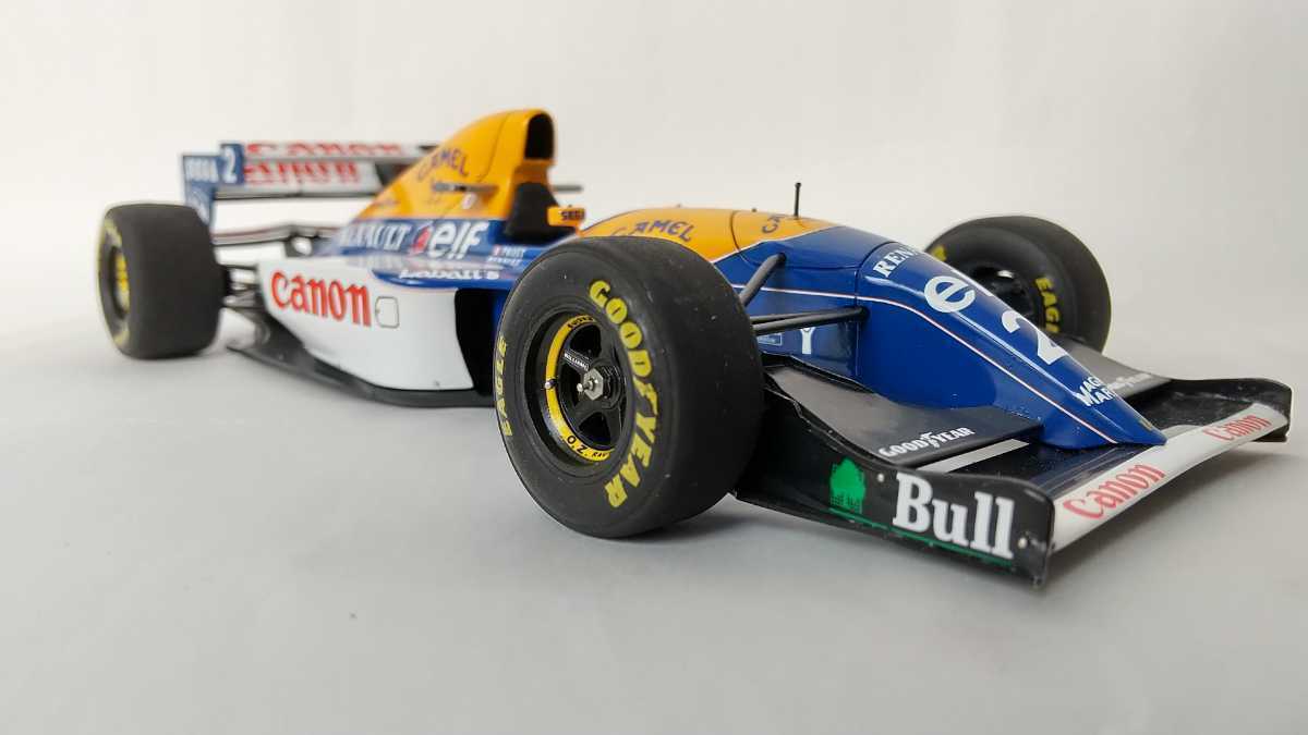 wave 1/24 レジンキット ウィリアムズFW15Cルノー 完成品 wave 1/24 レジンキット ウィリアムズFW15Cルノー 完成品