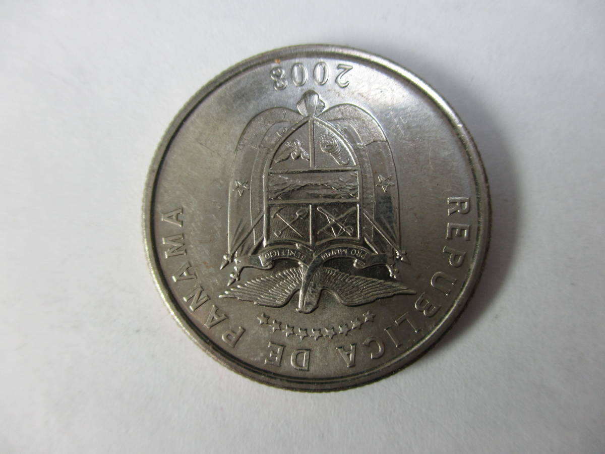 M-567　パナマ硬貨　コスタリカ硬貨　エスパニア硬貨　ペルー硬貨　アメリカ硬貨　合計12枚_画像3