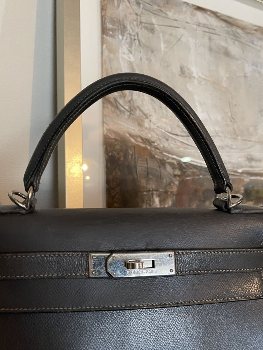 エルメス ケリー Hermes Kelly 28ヴィンテージ ショルダーバッグ リセ ...