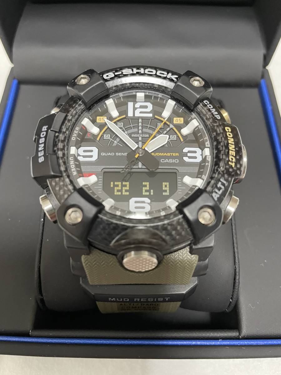 □【】CASIO G-SHOCK「マッドマスター」 MASTER OF G MUDMASTER GG