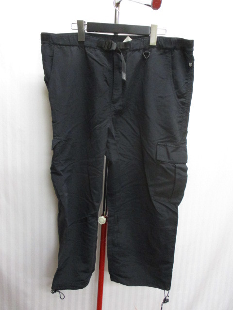 コロンビア　メンズナイロンパンツ　メンズL　黒　アウトドアパンツ　キャンプウエア　クロップドパンツ　メンズパンツ　ズボン　X02184