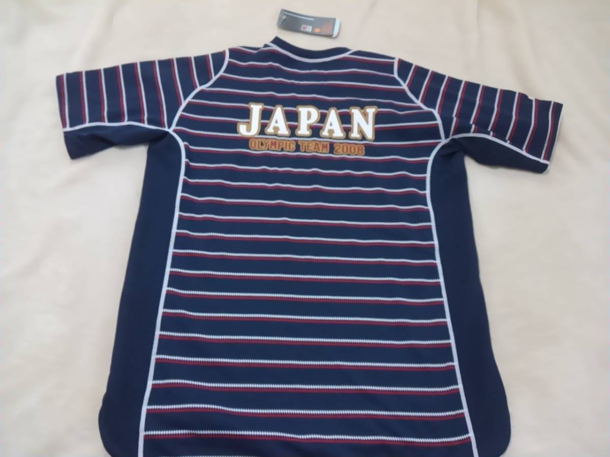 新品タグ付き　JAPANジャパン日本代表オリンピックチーム2008　Tシャツ　 デサントDESCENTE　メンズL 　北京オリンピック 五輪 　_画像4