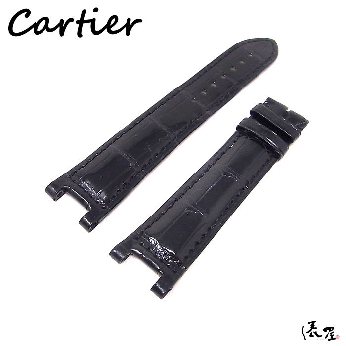 [ Cartier ] Pacha 38mm unused original belt black ko men's Cartier Pasha. shop PR50027