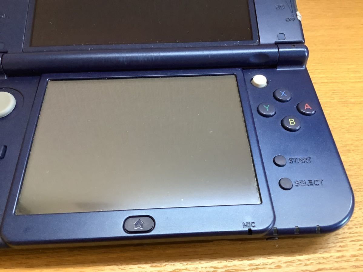 品 み newニンテンドー 3DS LL メタリックブルー 本体 Nintendo 3DS 