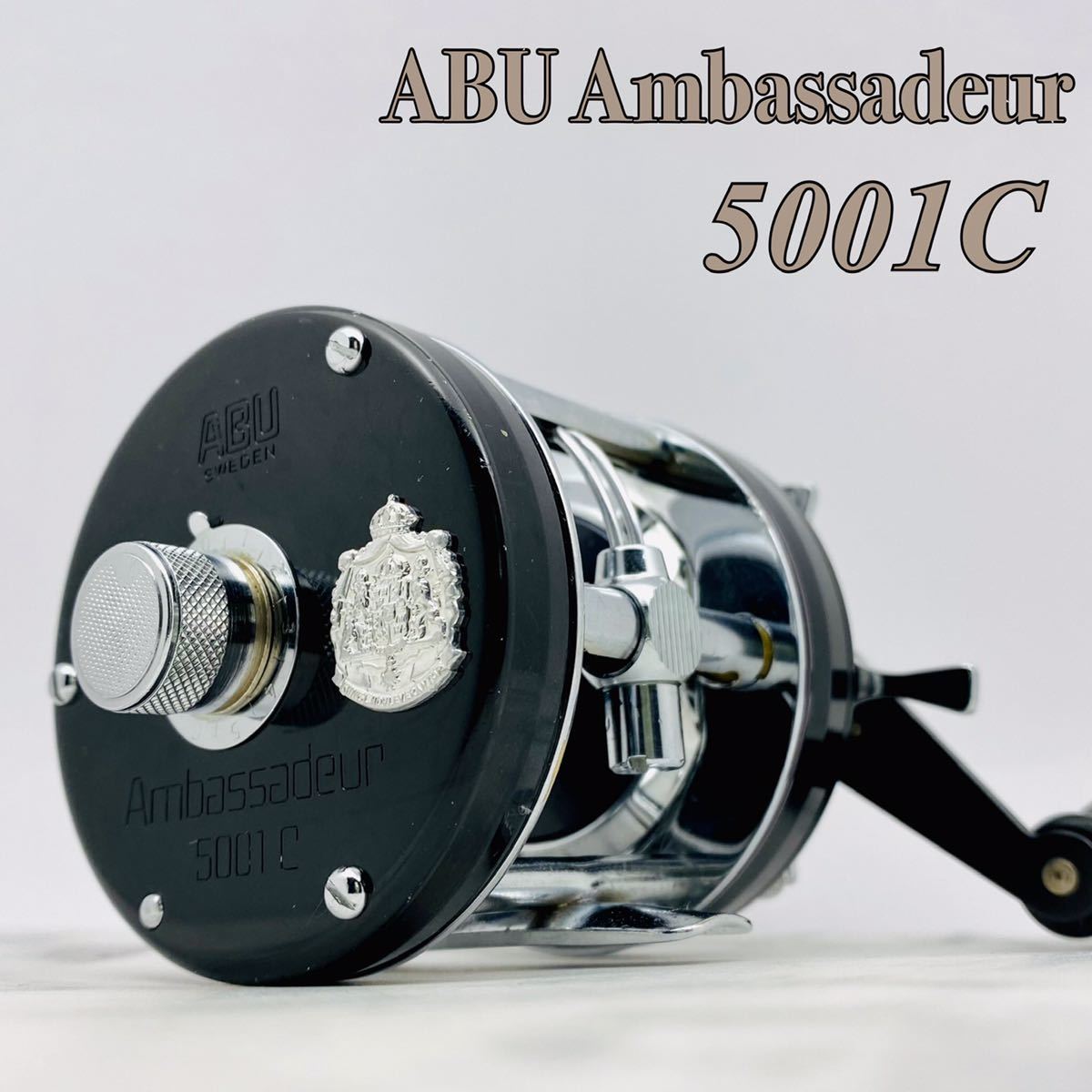 極希少◇ABU アブ アンバサダー 5001C 1981年 左巻き オールド - リール 極希少◇ABU アブ アンバサダー 5001C 1981年 左巻き オールド - リール