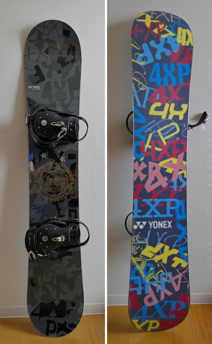 YONEX 4XP 155cm, Burton custom Lサイズ-