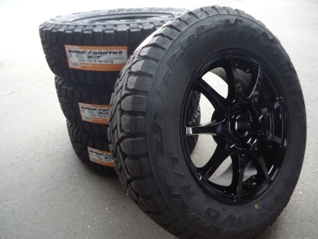 春トレンドの通販 TOYOオープンカントリーR/T☆215/70R16セット☆デリカD5・アウトランダー・クルーガー・リフトアップ・カスタム☆Hw 春トレンドの通販 TOYOオープンカントリーR/T☆215/70R16セット☆デリカD5・アウトランダー・クルーガー・リフトアップ・カスタム☆Hw
