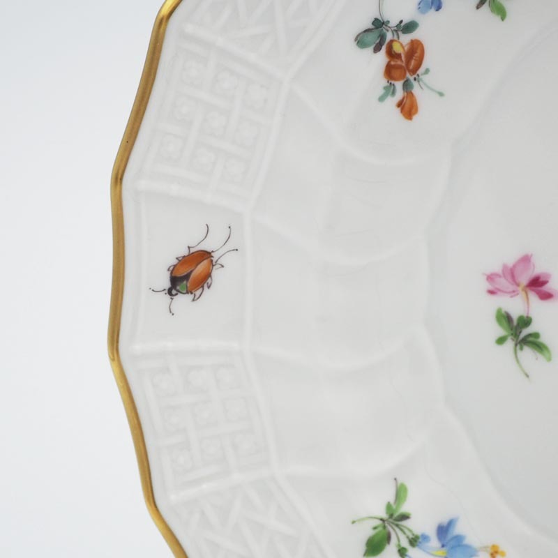 ブランド MEISSEN 自然主義 花ブーケと昆虫 カップのみの通販 by