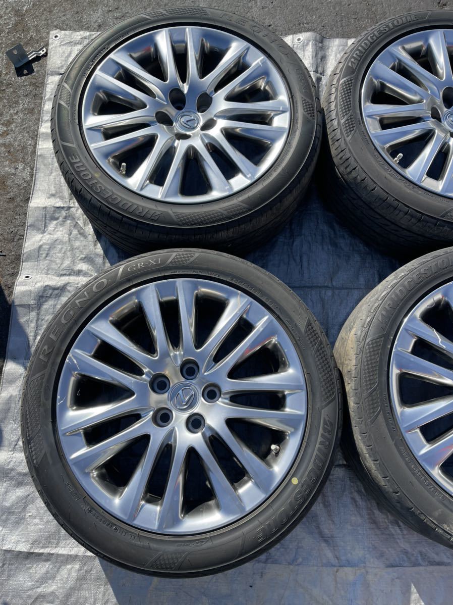 LEXUS レクサス LS460 LS600 後期 純正OP 19インチ PCD120 8J +35 245