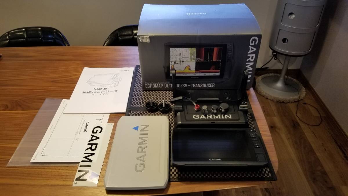 美品!GARMIN ガーミン ECHOMAP Plus95SV エコマッププラス 95SV 日本語