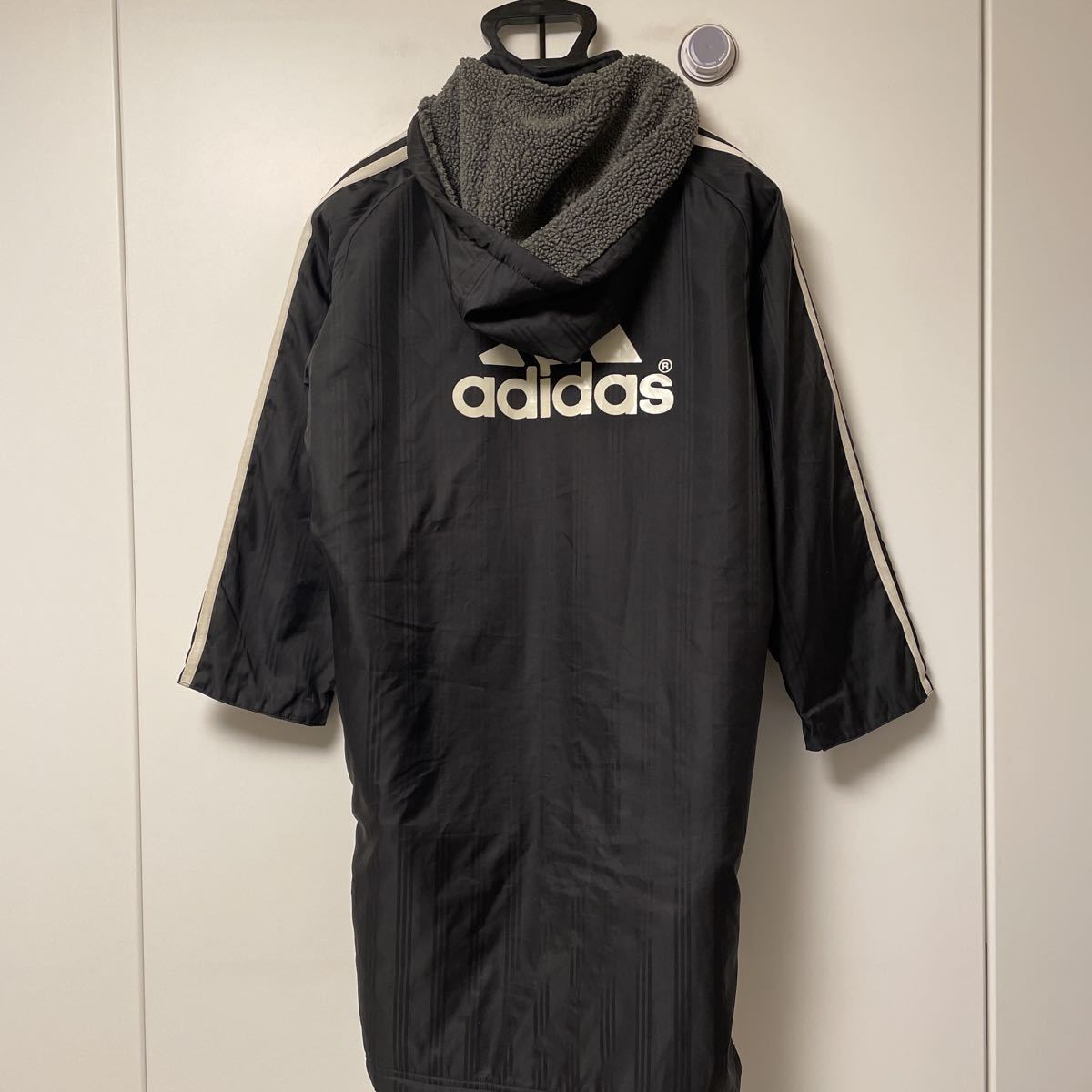  Adidas SHADOW длинный боа пальто Junior размер 130 с дефектом 