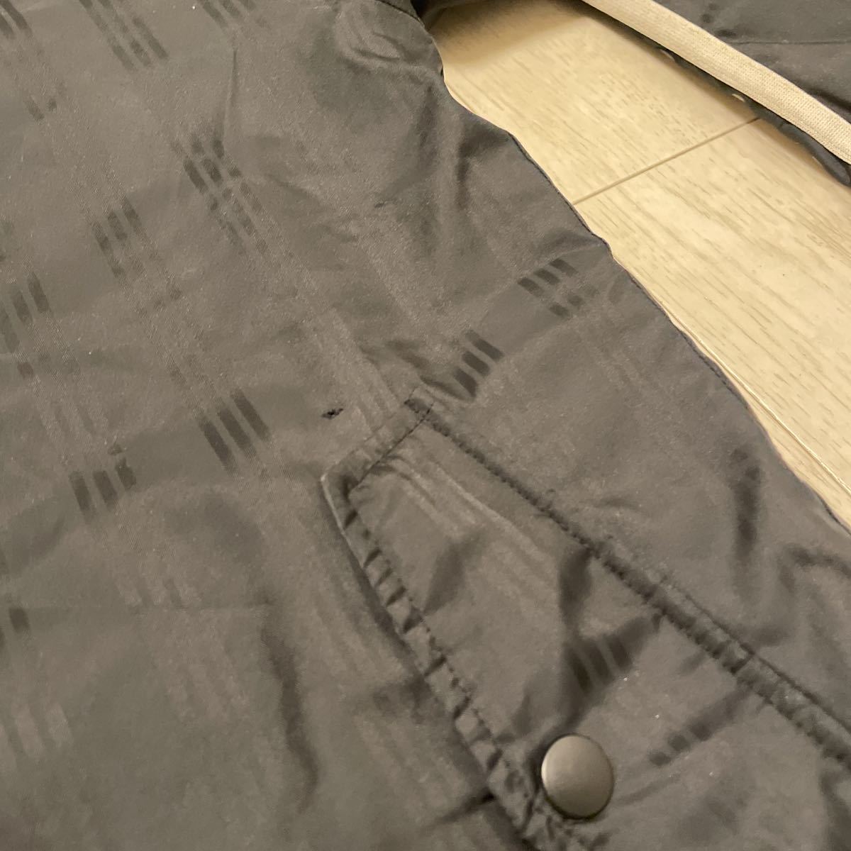  Adidas SHADOW long boa coat Junior size 130 with defect 