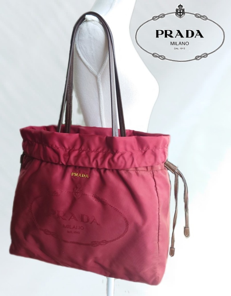 PRADAプラダ ショルダーバッグ トートバッグ ハンドバッグ ナイロン