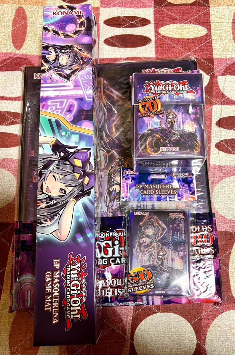 遊戯王公式 IPマスカレーナ サプライセット プレイマット カード 遊戯王公式 IPマスカレーナ サプライセット プレイマット カード