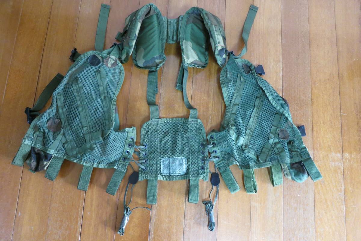 ★☆米軍放出 実物 TACTICAL LOAD BEARING VEST ウッドランドー1862☆★の画像2