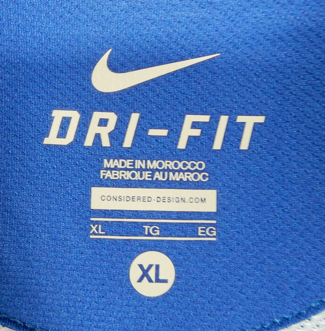 ▼ ヘルタベルリン 2010／11年 ユニフォーム XLサイズ 半袖 ▼ ブンデスリーガ／NIKE ▼ 新品 ▼ DB（ドイツ鉄道）HERTHA BERLINの画像5