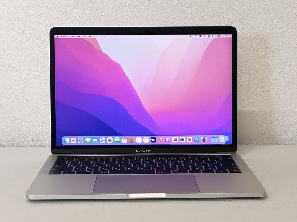 ☆良品☆充電 4回☆MacBook Pro ( Monterey & win 10) [ Core i5 2.3