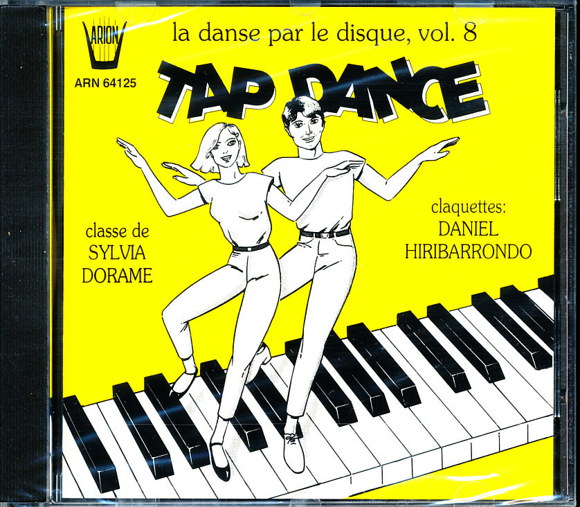 未開封新品 ARION Sylvia Dorame, Daniel Hiribarrondo Tap Dance~La Danse Par Le Disque, Vol.8　4枚同梱可能　4NB0000240D3_画像1