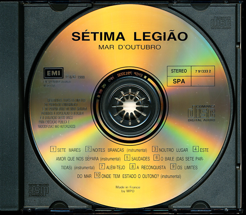 セティマ・レジアン/Setima Legiao - Mar D'Outubro　ロドリーゴ・レアン/マドレデウス　4枚同梱可　4B016O7V5L0_画像3