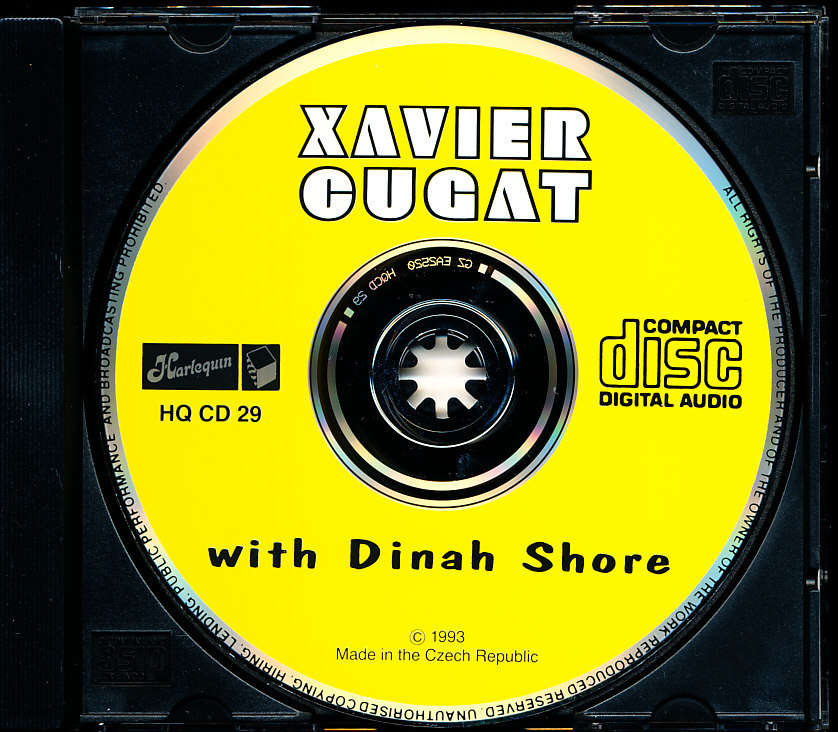 ザビア・クガート with ダイナ・ショア - Xavier Cugat with Dinah Shore　4枚同梱可能　a4B000001XYL_画像3