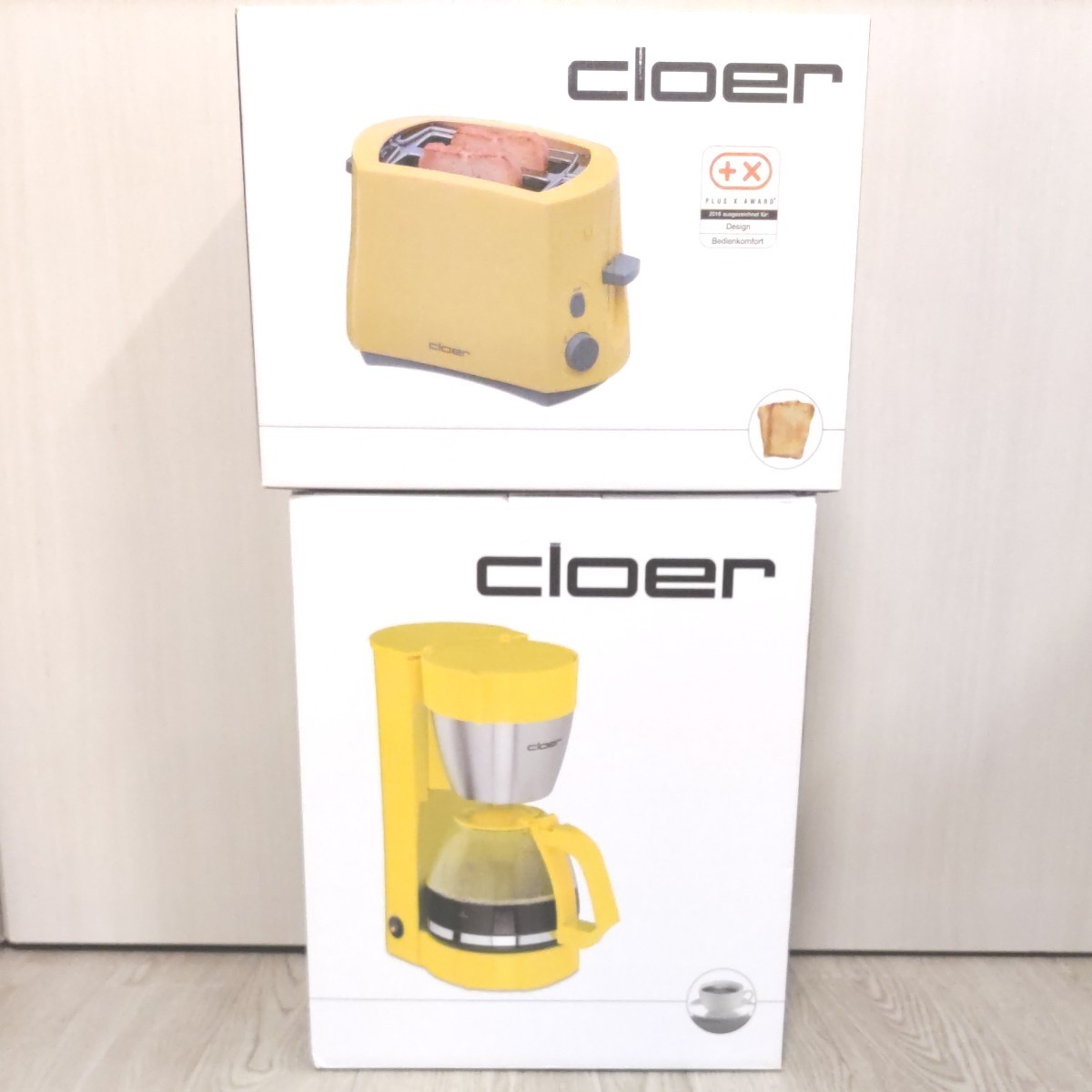 新品 未開封 クロア CIOER コーヒーメーカー トースター 2箱 新品 未開封 クロア CIOER コーヒーメーカー トースター 2箱