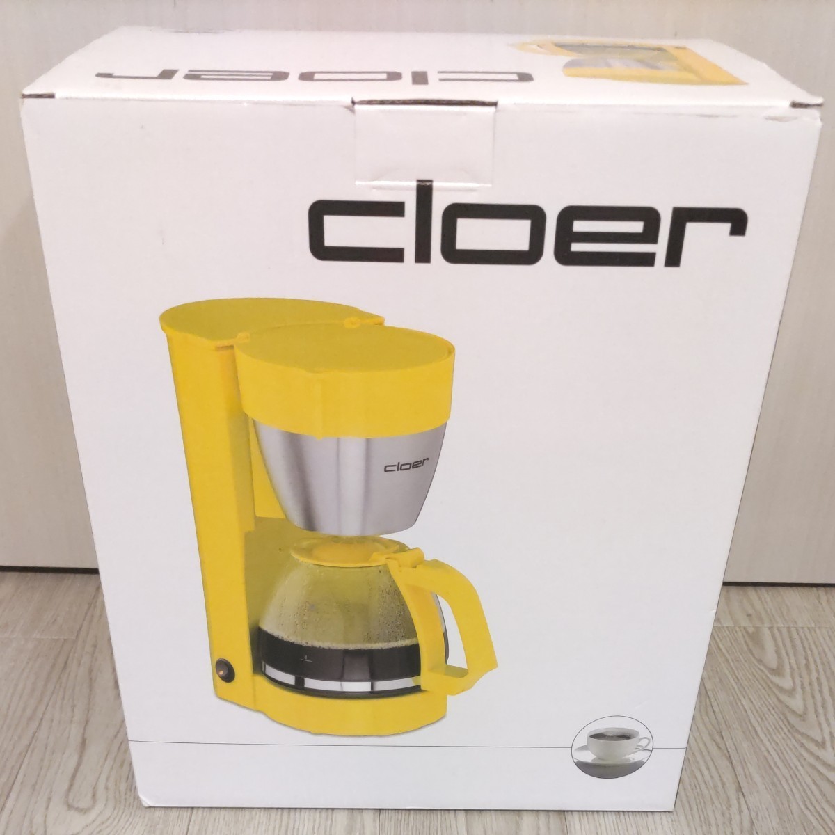 新品 未開封 クロア CIOER コーヒーメーカー トースター 2箱 新品 未開封 クロア CIOER コーヒーメーカー トースター 2箱
