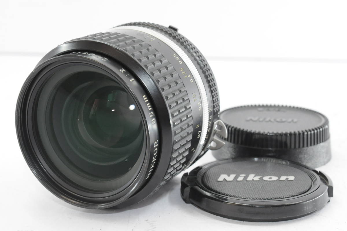 ★特上品★ ニコン NIKON AI-S NIKKOR 35ｍｍ Ｆ2 ★前後キャップ付き ＃5930_画像1