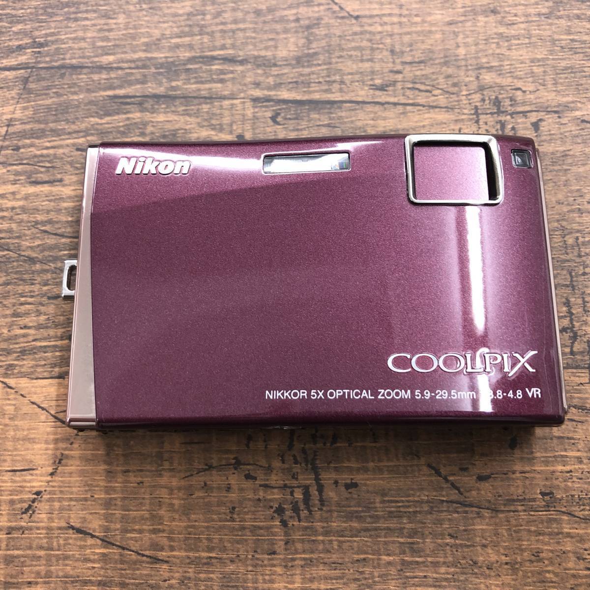 気質アップ】 Nikon COOLPIX S60 ワインレッド sushitai.com.mx