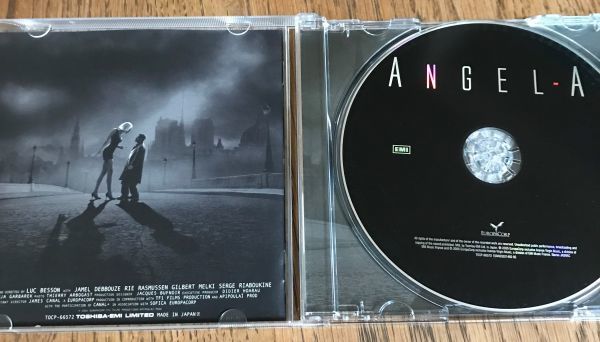 【サントラCD】アンジェラ　ANGEL-A　アンニャ・ガルバレク　Anja Garbarek　リュック・ベッソン　CCCD　LUC BESSON レオン_画像3