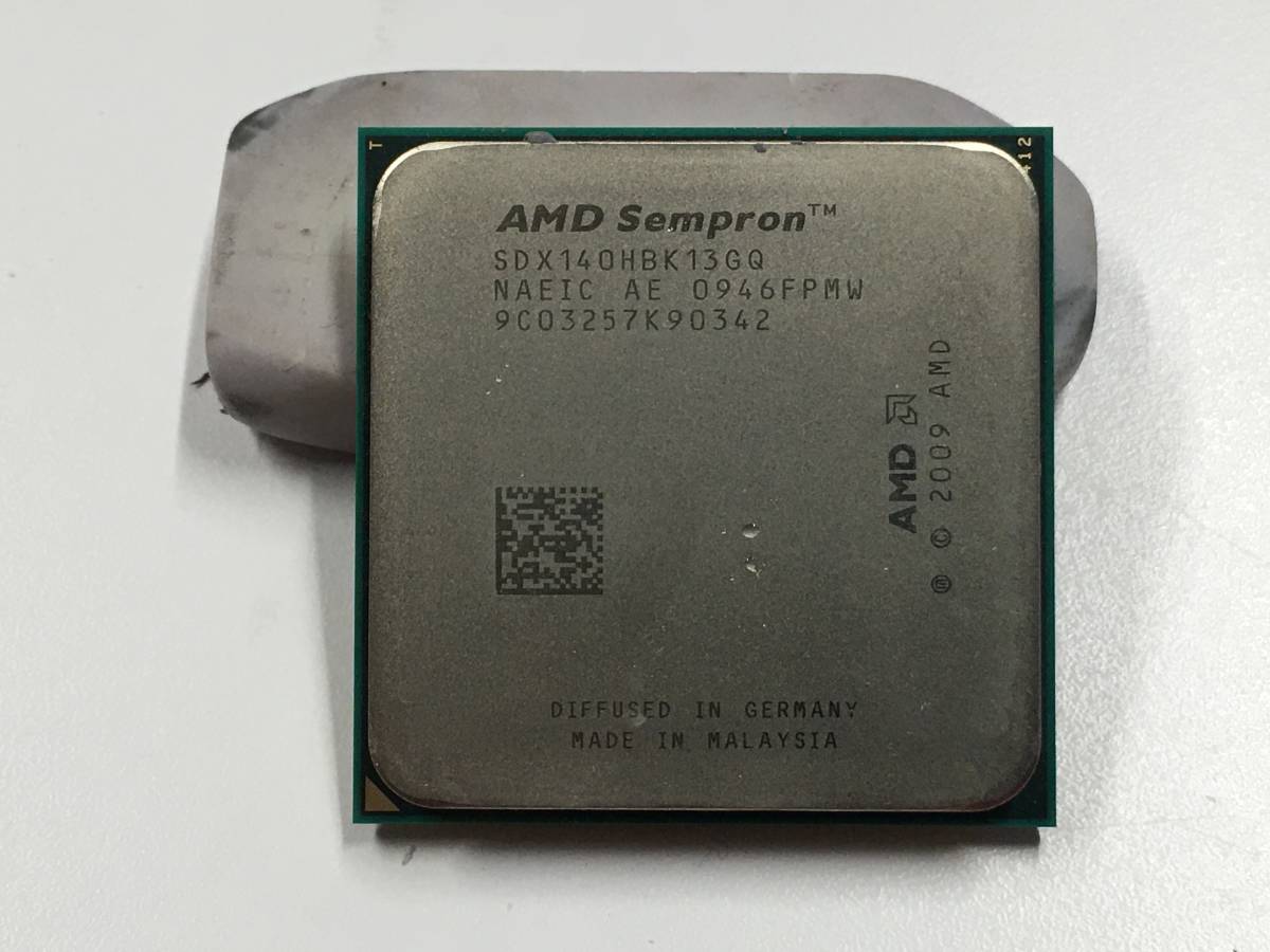 B1325)AMD Sempron 140 2.7GHz Dual-Core SDX140HBK13GQ used operation goods 