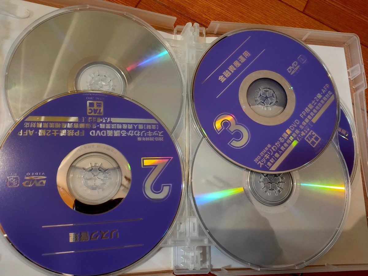 ＴＡＣ ファイナンシャルプランナー   DVD7枚組 ＋対応テキストセット