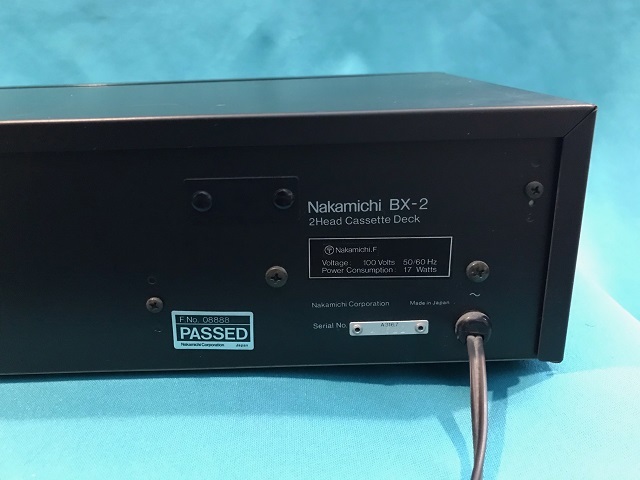 Nakamichi BX-1 動作確認済み ナカミチ 2ヘッド カセットデッキ 半額