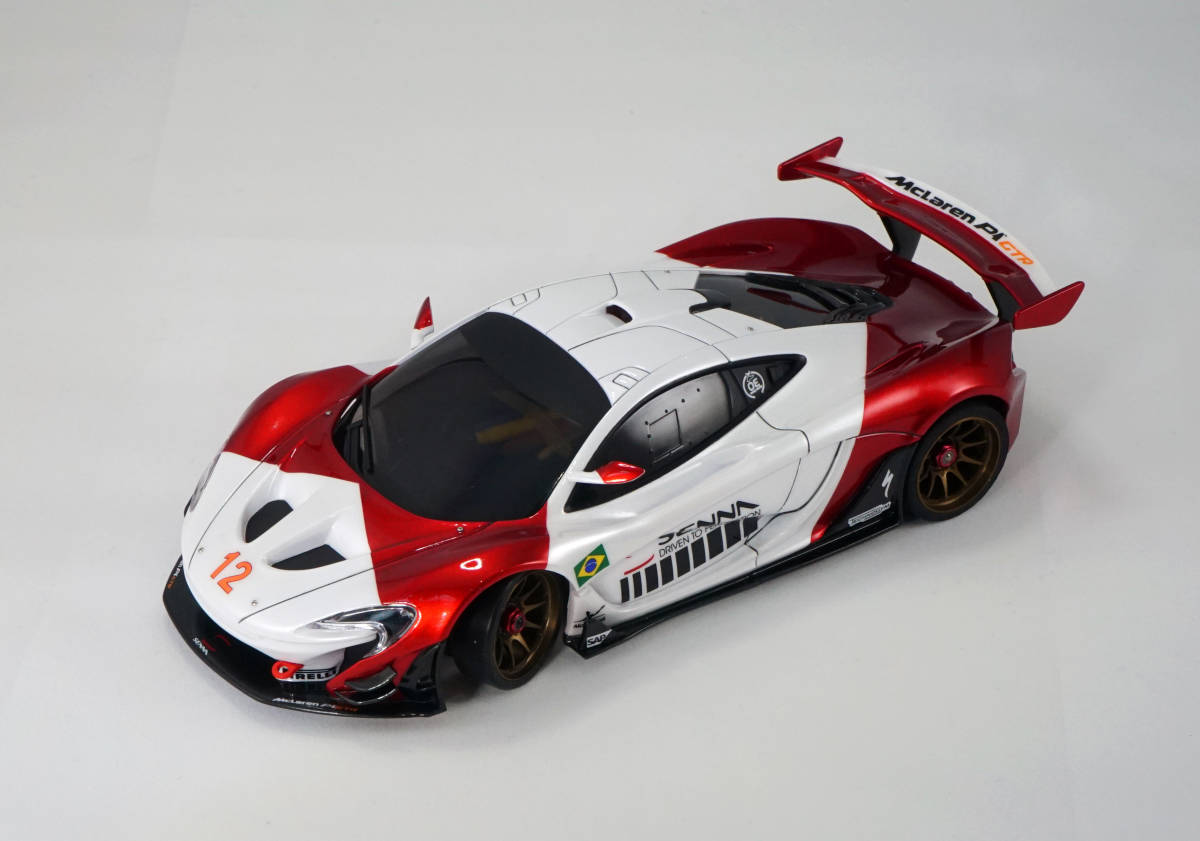 Yahoo!オークション - 京商 マクラーレン P1 GTR ホワイトボディ Yahoo!オークション - 京商 マクラーレン P1 GTR ホワイトボディ