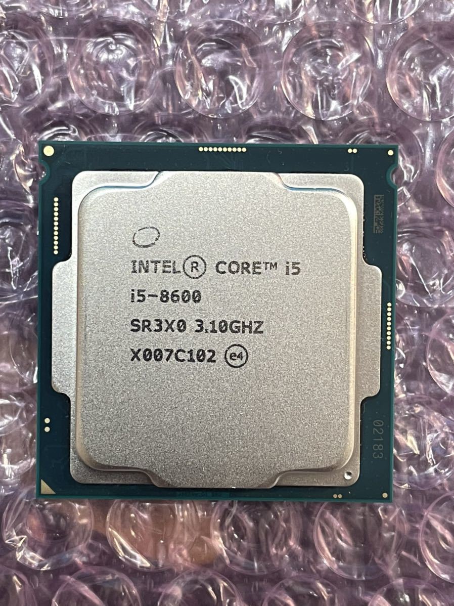 未使用品 Intel Core i5 8600 SR3X0 3.10GHz www.captivatingsigns.com