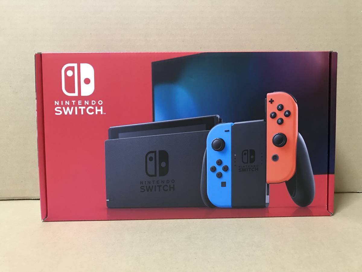 ニンテンドー☆Nintendo Switch 本体 Joy-Con(L) ネオンブルー/(R