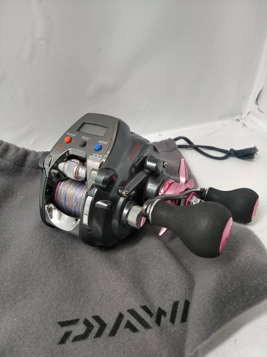 送料無料g02303 DAIWA ダイワ SEABORG シーボーグ 200J-DH 右巻き 電動